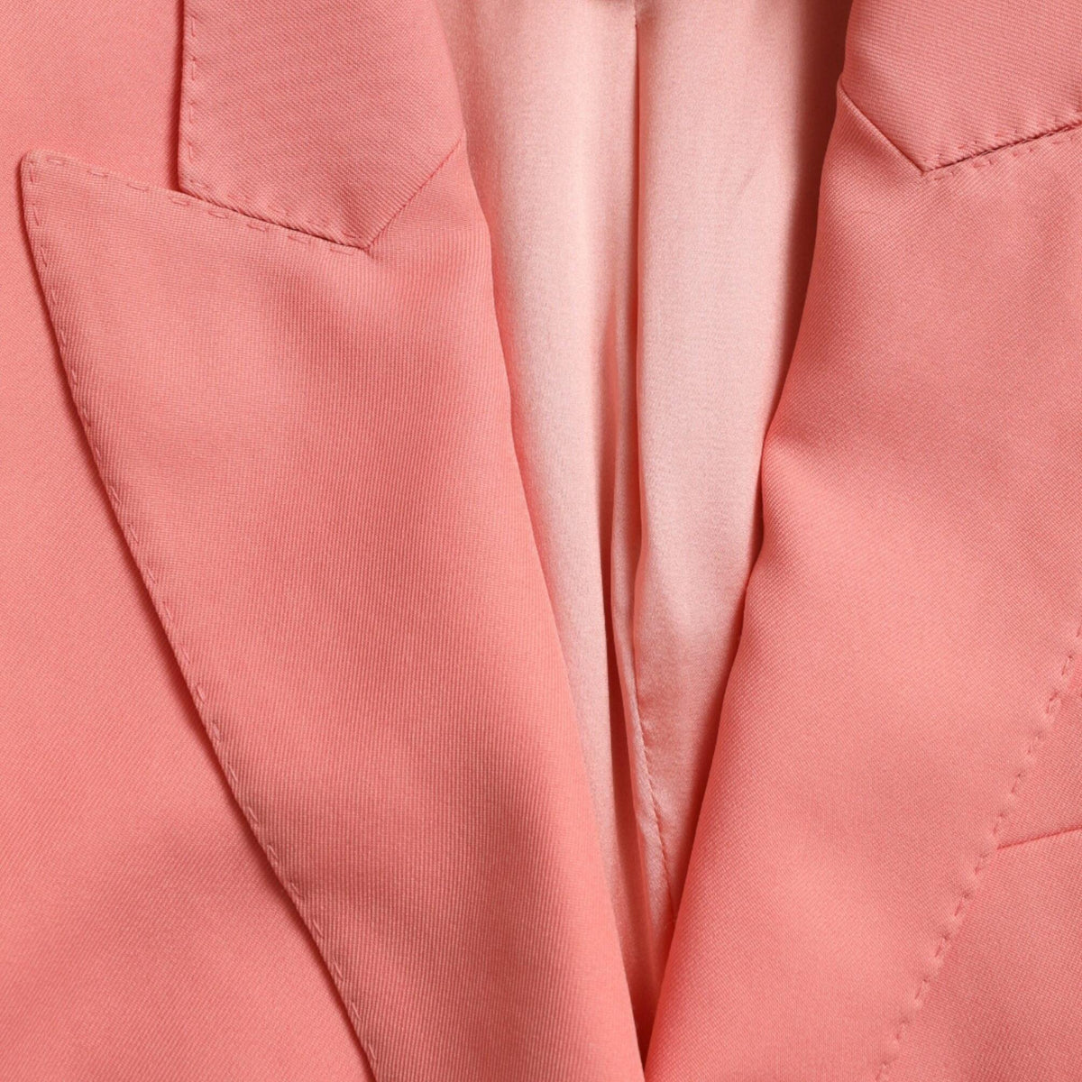 Dolce & Gabbana Pink Polyester Single Breasted Blazer Jacket
