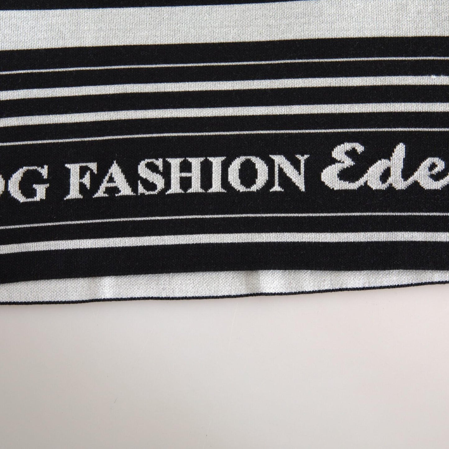 Dolce & Gabbana White Cotton DG Fashion Crew Neck Tee T-shirt