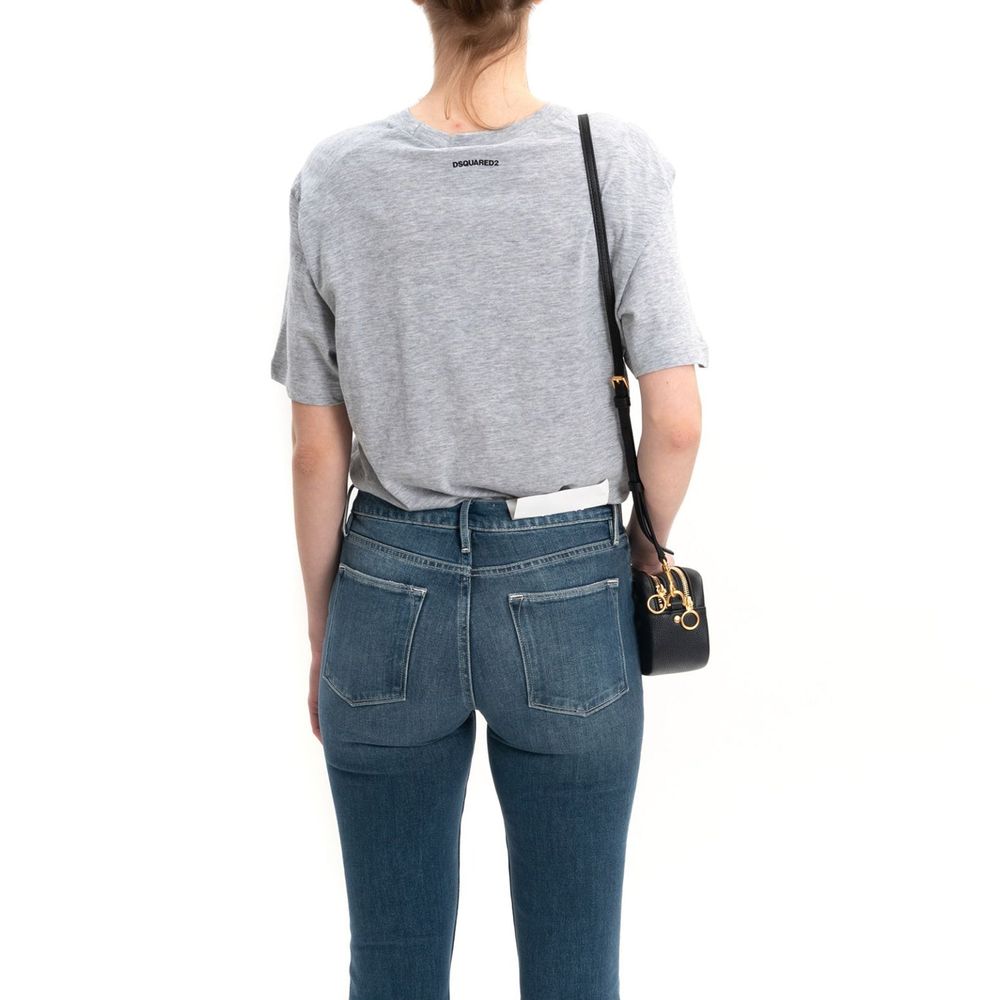 Dsquared² Gray Cotton T-Shirt