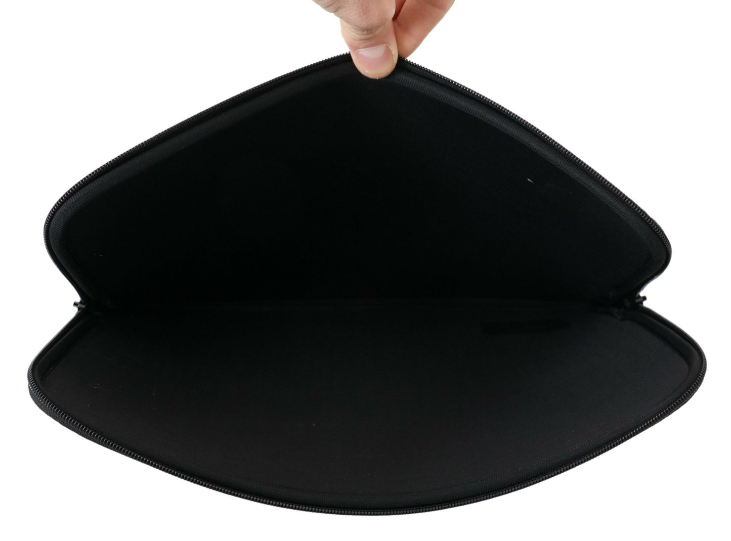 Gant Black Padded Pouch Bag Zipper Cover Sleeve Case
