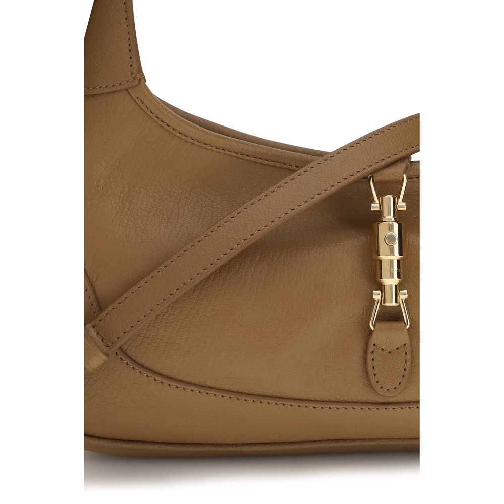 Gucci Beige Goatskin Shoulder Bag