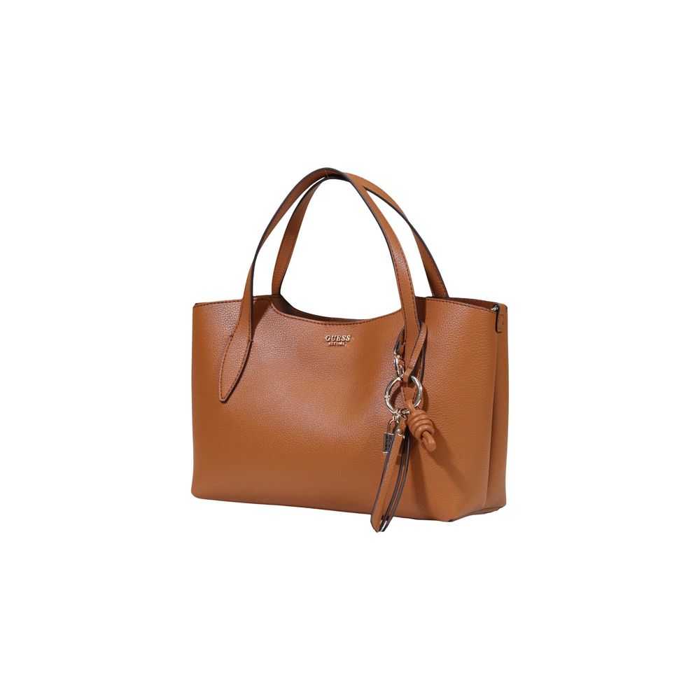 Guess Beige Polyethylene Handbag