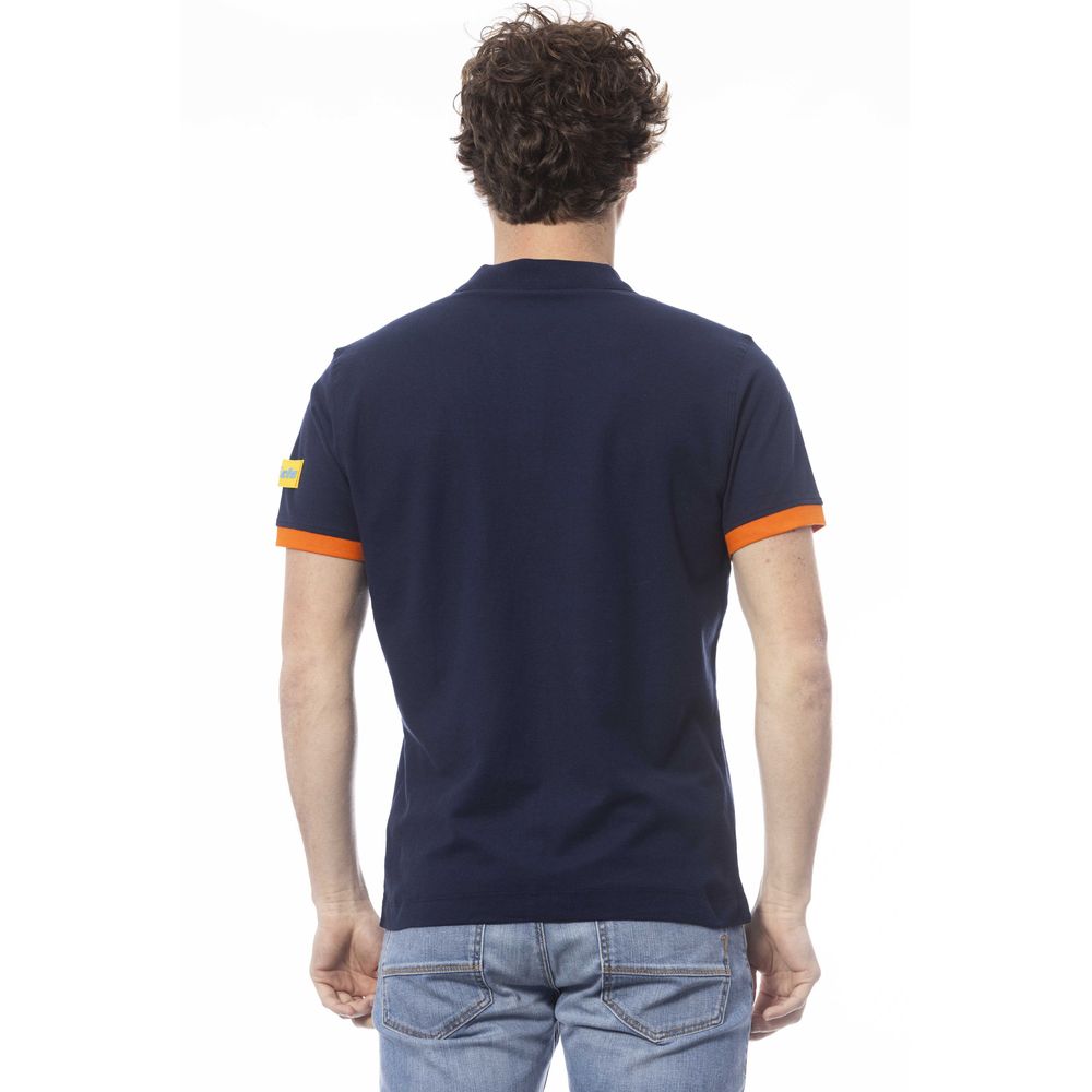 Invicta Blue Cotton Men's Polo Shirt