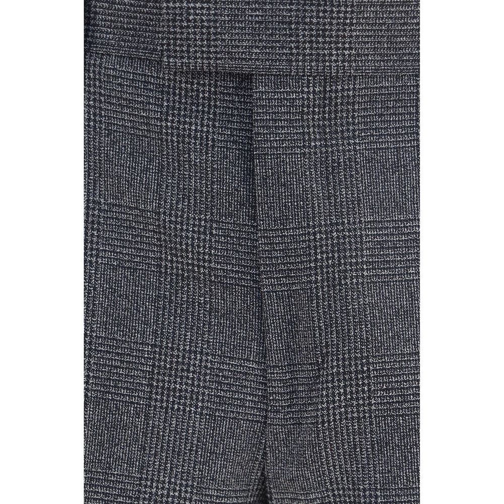 Lardini Gray Polyester Dress Pants