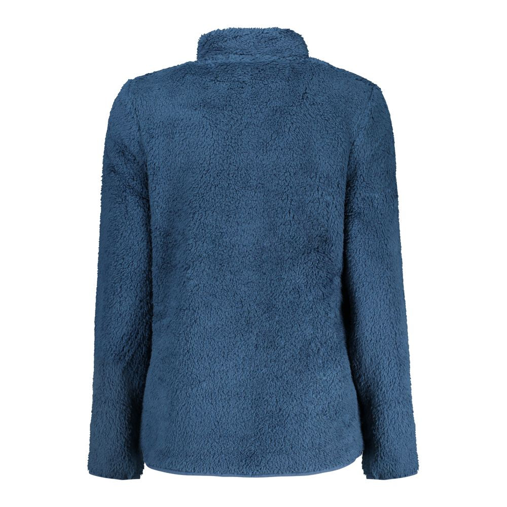 Laura Biagiotti Blu Polyester Women Sweatshirt