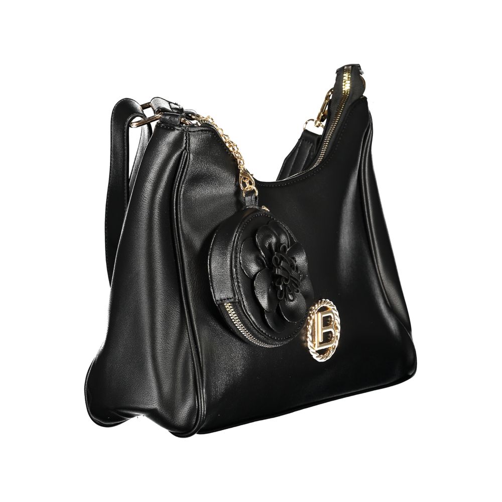 Laura Biagiotti Nero PVC Women Handbag