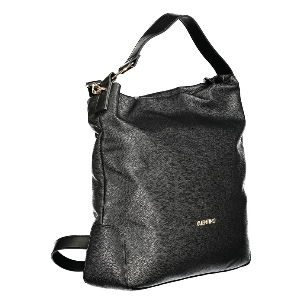 Mario Valentino Black Women's Polyurethane Shoulder Bag