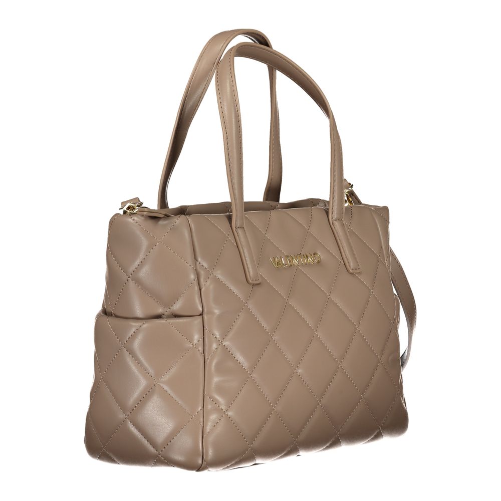 Mario Valentino Brown Polyethylene Handbag