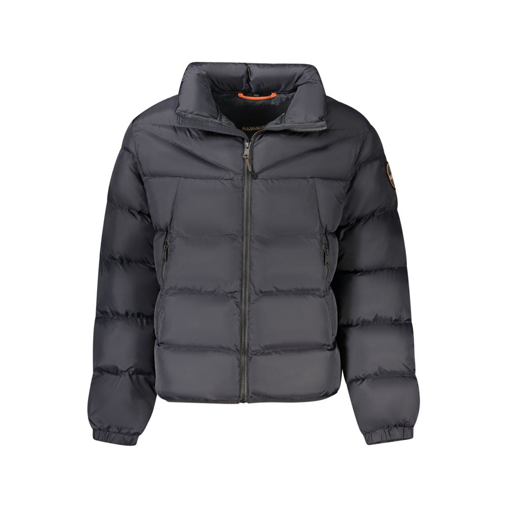 Napapijri Black Polyamide Men'S Jacket