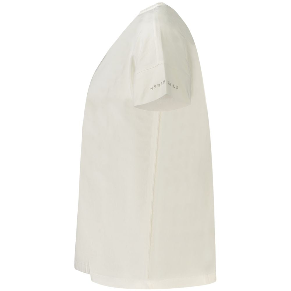 North Sails White Cotton Tops & T-Shirt