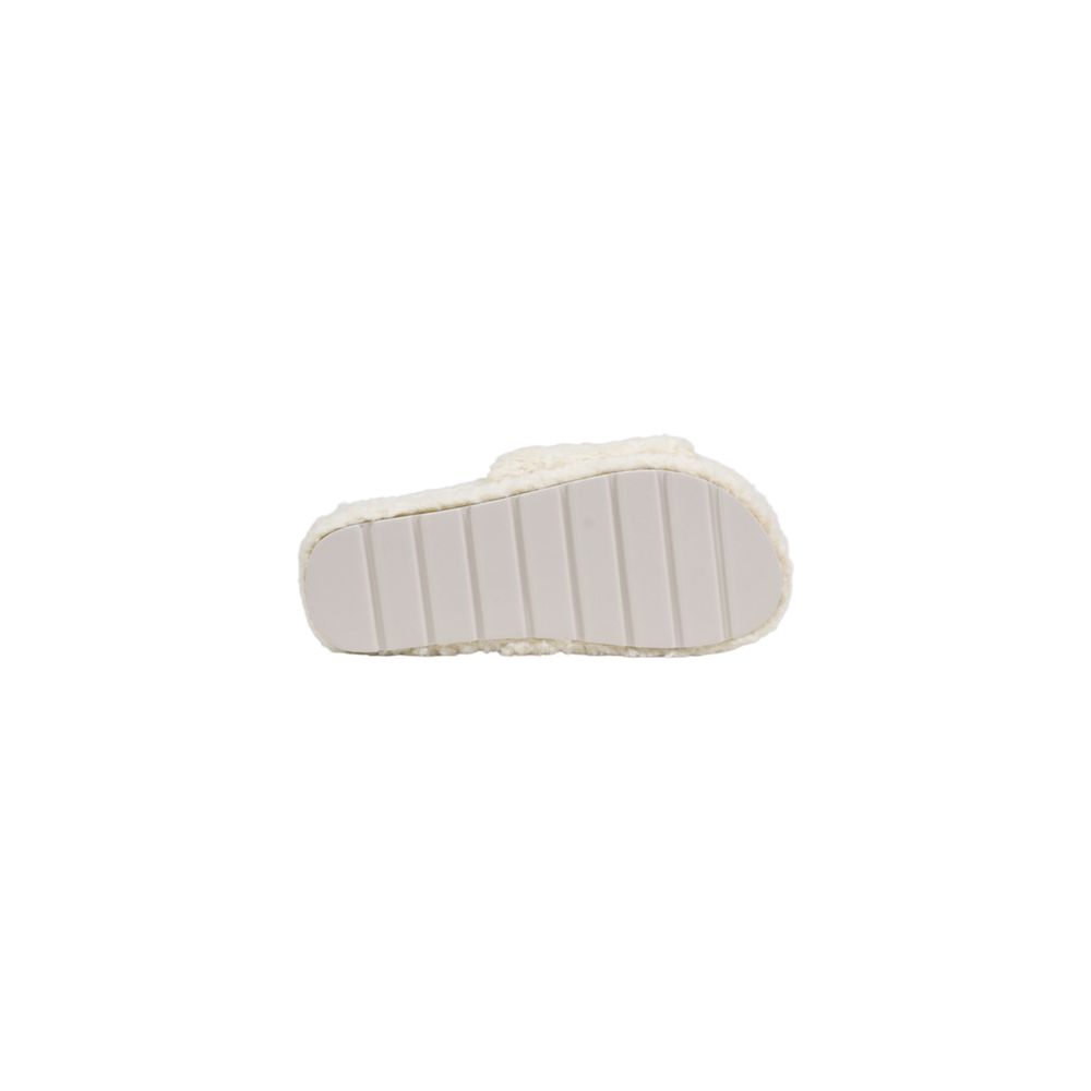 Ralph Lauren RA-18612400143 cremefarvede slippers i tekstil