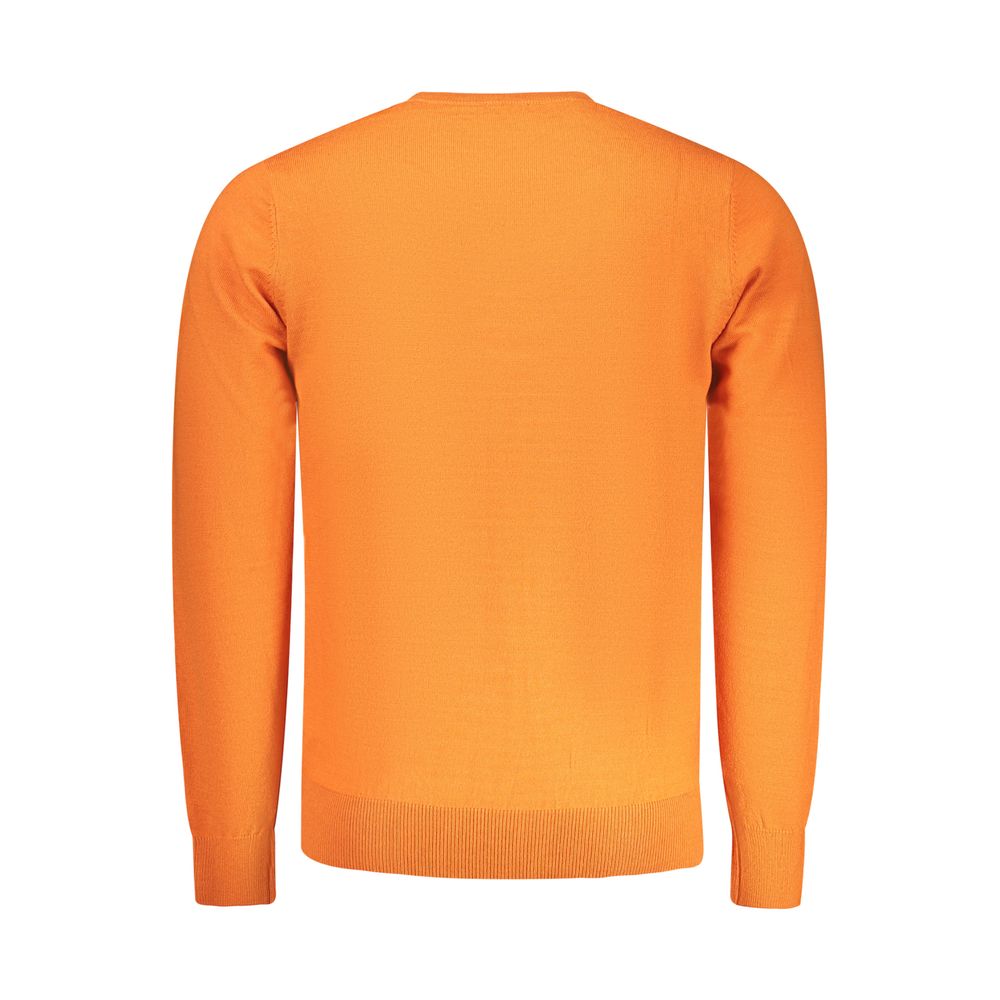 Rifle Arancione Polyester Mens Sweater