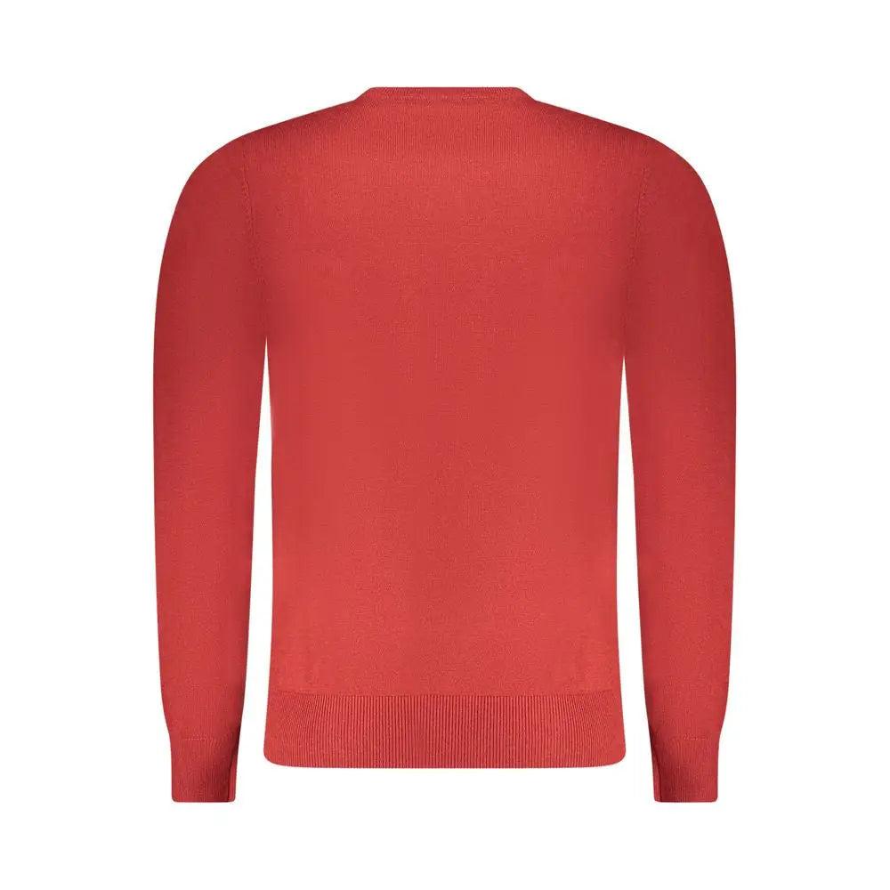 Rifle Red Wool Men Sweater