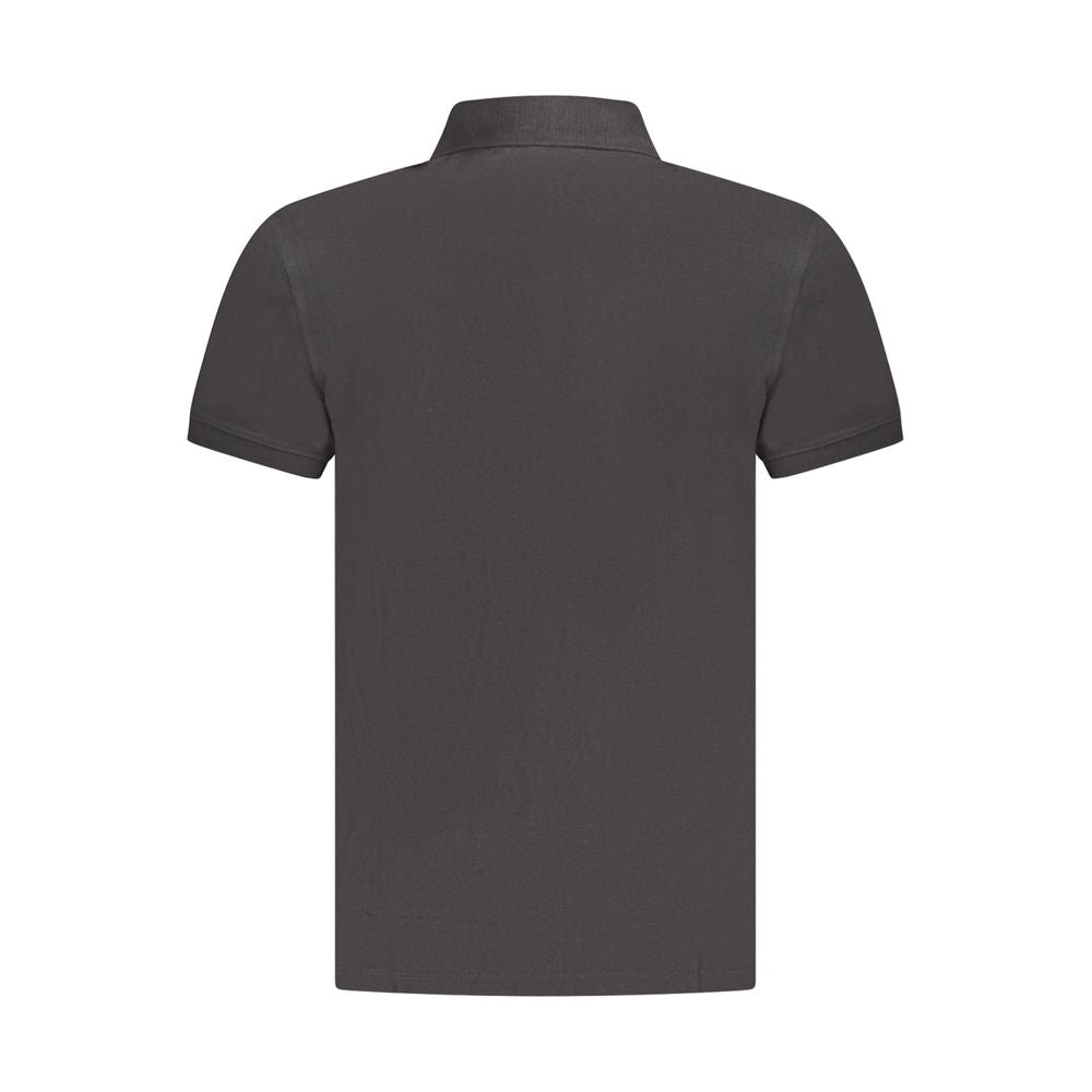Timberland Black Cotton Men's Polo Shirt