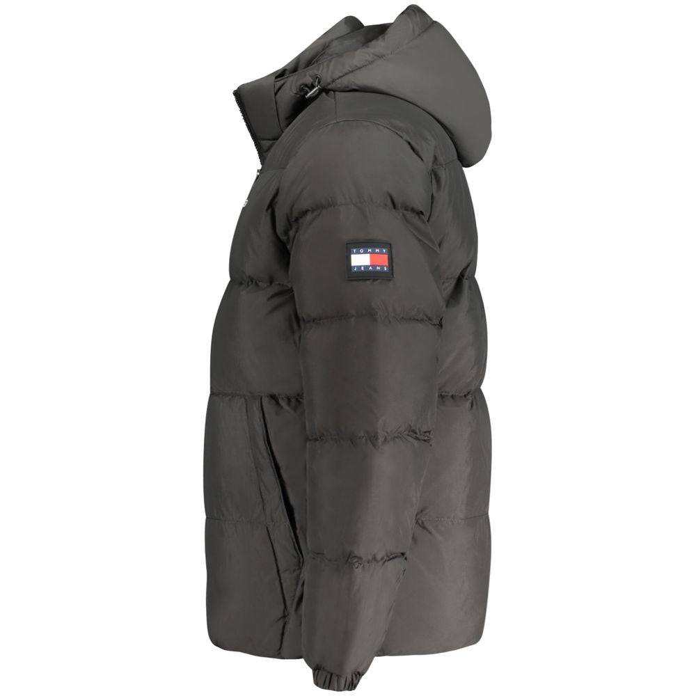 Tommy Hilfiger Black Polyester Men's Jacket