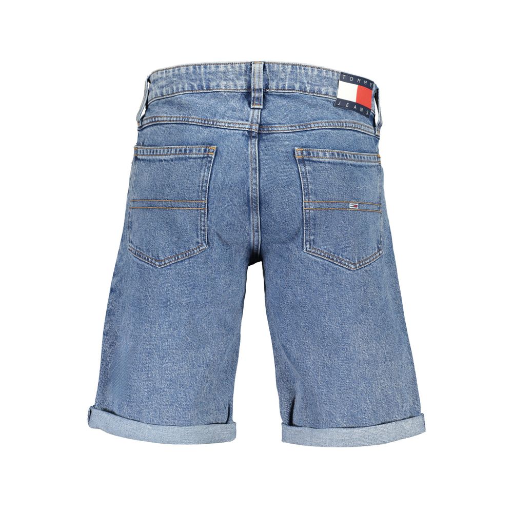 Tommy Hilfiger Blue Organic Cotton Men Short