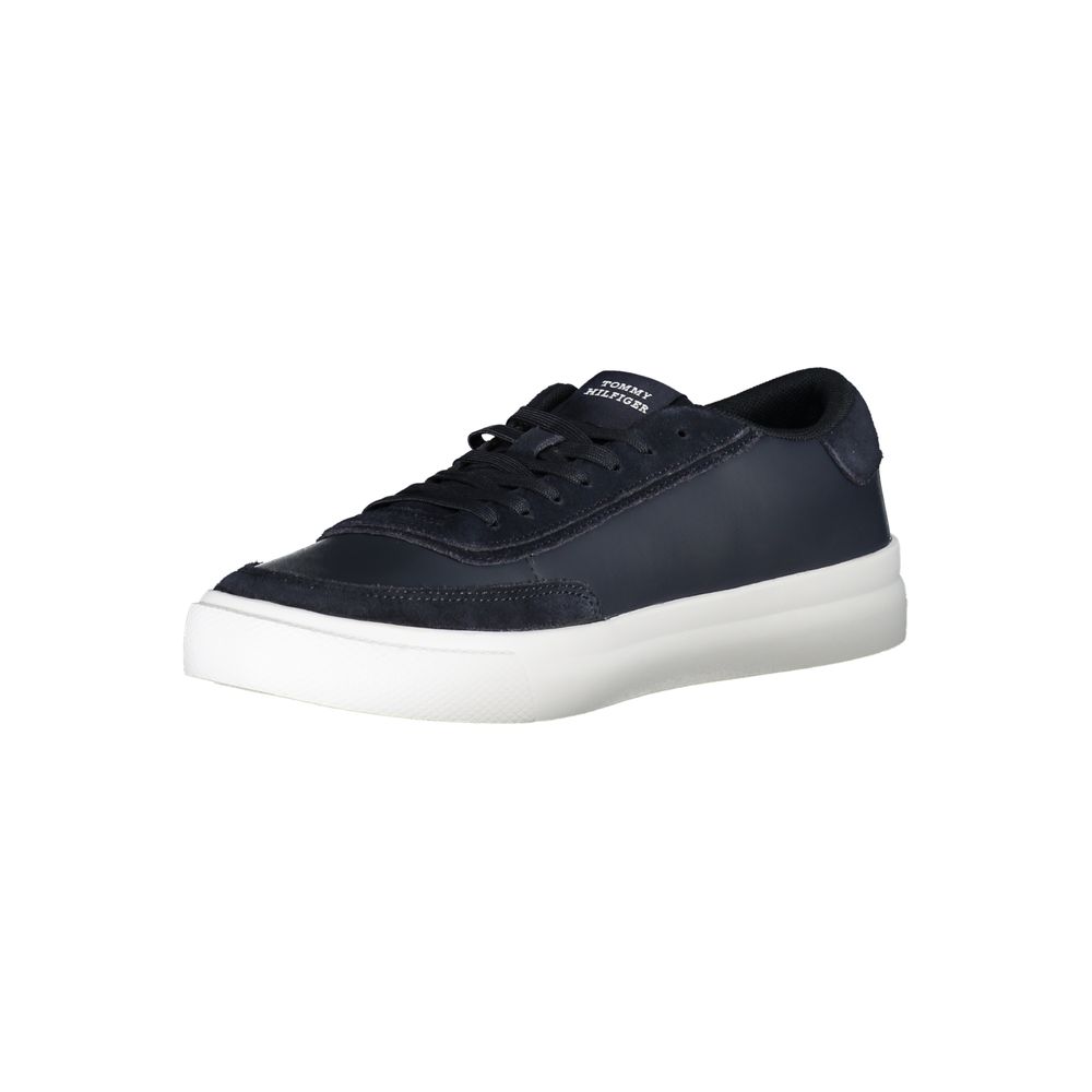 Tommy Hilfiger Blue Polyester Sneakers