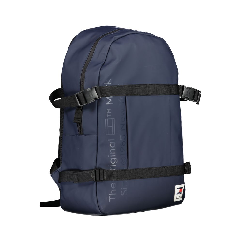 Tommy Hilfiger TO-30694 blå rygsæk i polyurethan til mænd