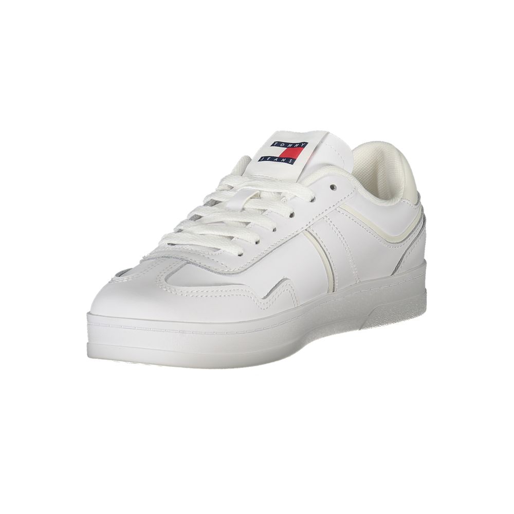 Tommy Hilfiger White Polyethylene Women Sneakers