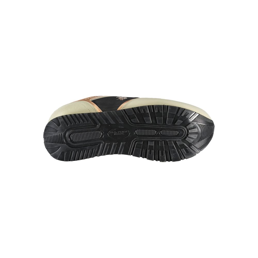 U.S. POLO ASSN. Black Polyester Sneakers