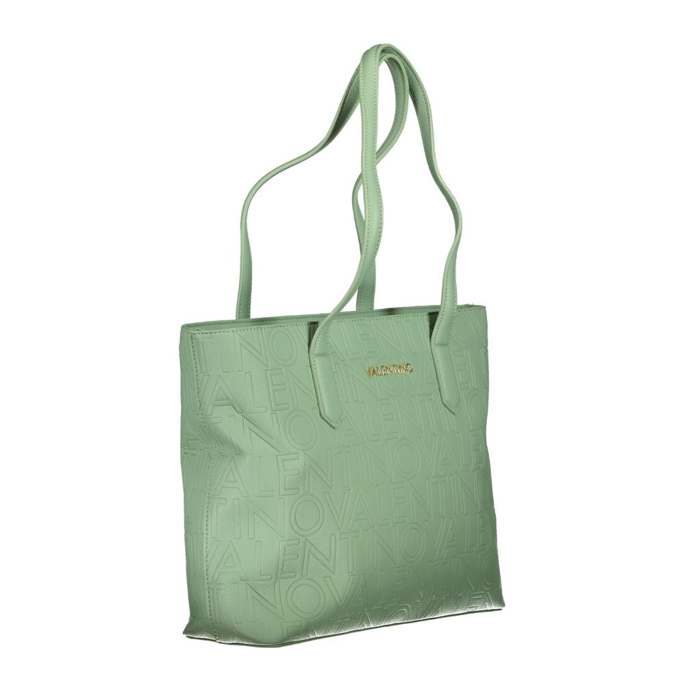 Valentino Bags Green Polyethylene Handbag