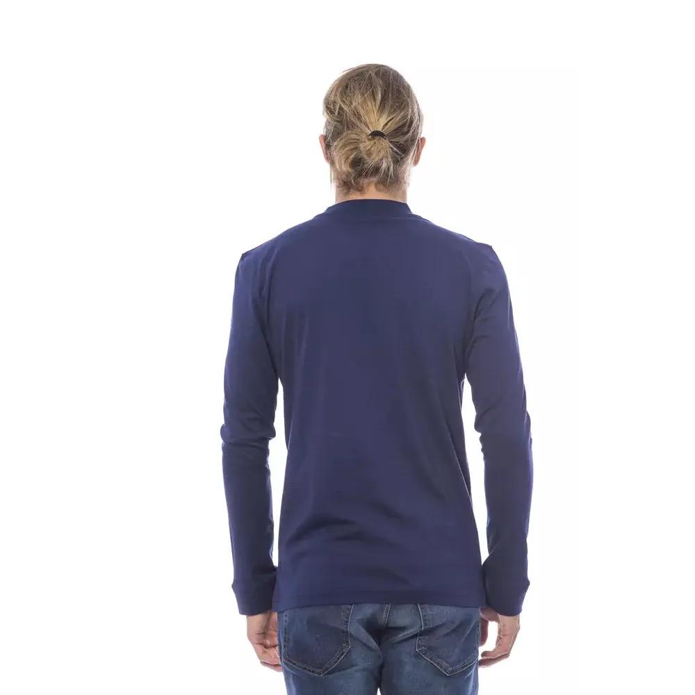 Verri Blue Cotton Men's Sweater