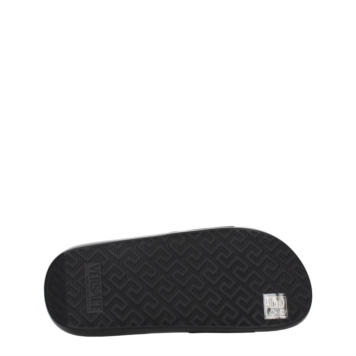 Versace VE-8547404710153 sorte slippers i læder