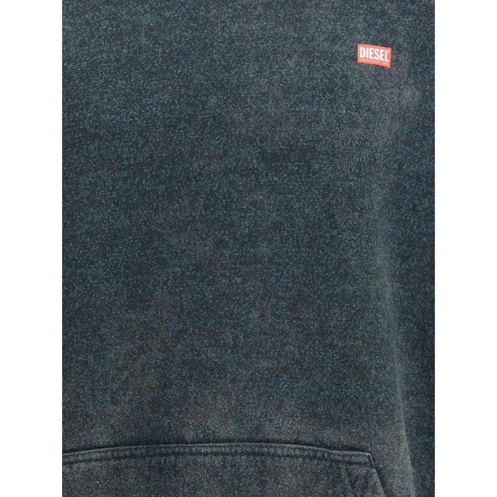 Diesel Black Polyester Sweatshirt - Sweatshirts