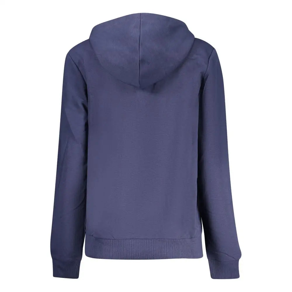 Fila Blue Organic Cotton Womens Hoodie - Hoodies