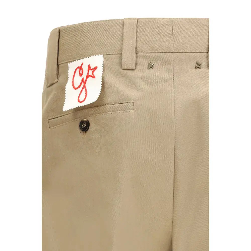 Golden Goose Bicolor Cotton Chino Pants - Bukser