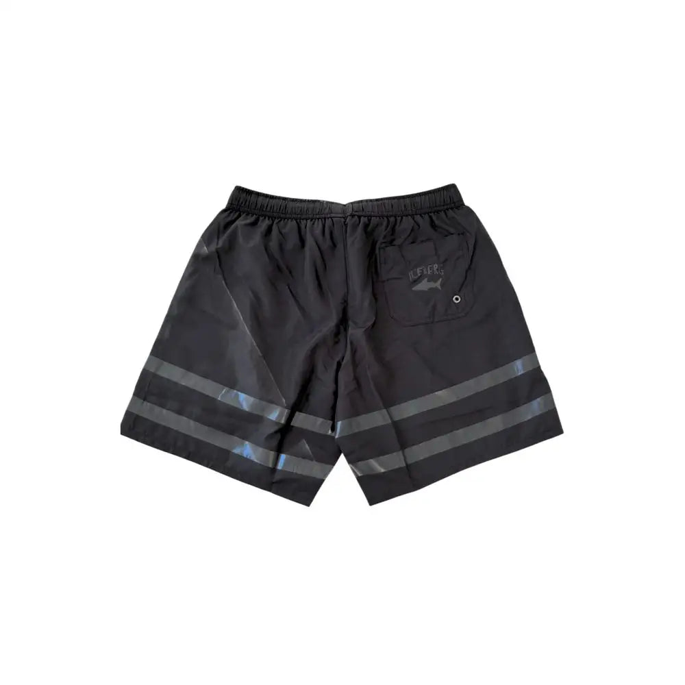 Iceberg Black Polyester Men Swim Short