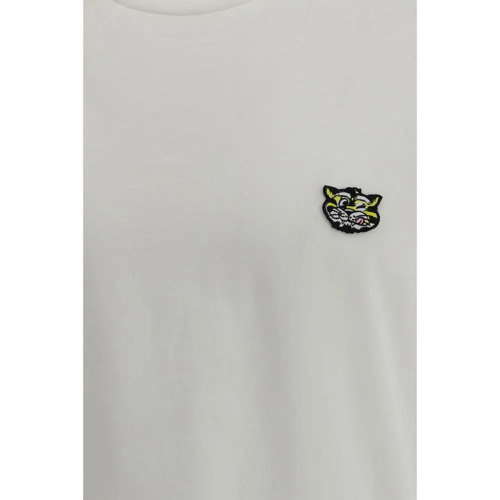 Kenzo White Cotton T-Shirt - T-shirts