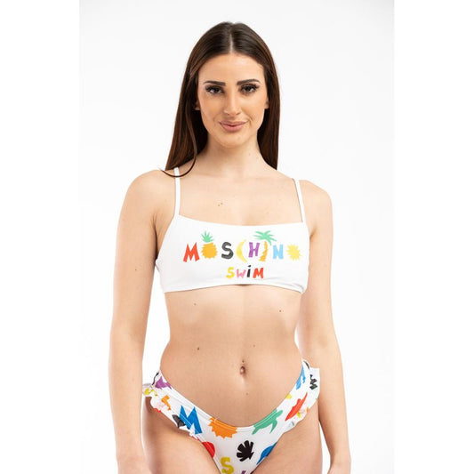 Moschino White Polyamide Bikini