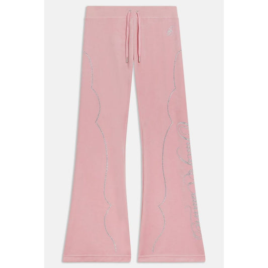 Juicy Couture Pink Polyester Casual Pants