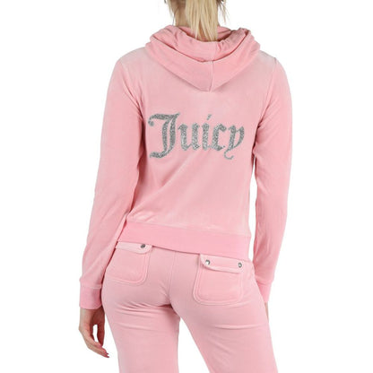 Juicy Couture Pink Polyester Sweatshirt