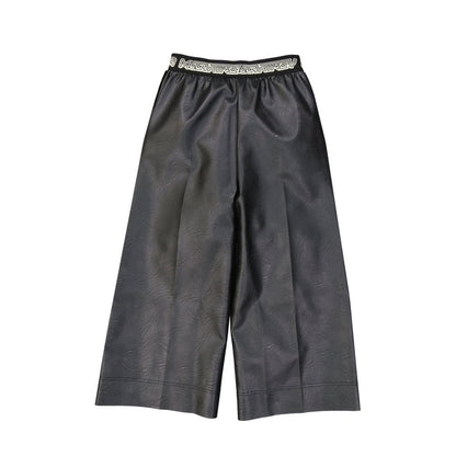 Stella McCartney Black Leather Pants