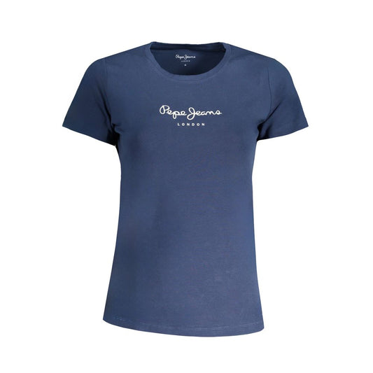 Pepe Jeans Blue Cotton Women's T-Shirt