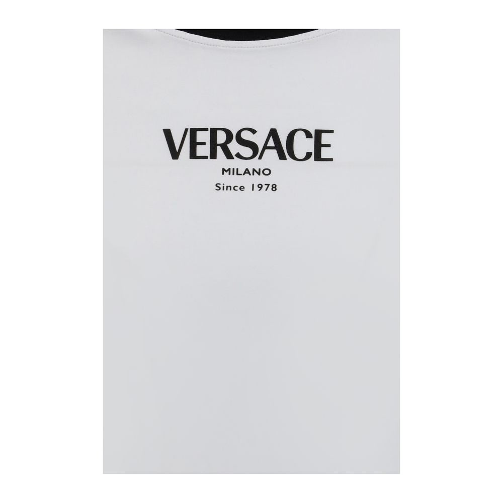 Versace White Viscose T-Shirt