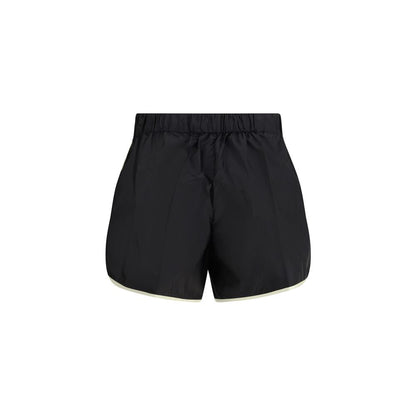 Prada Black Recycled Polyamide Bermuda Shorts