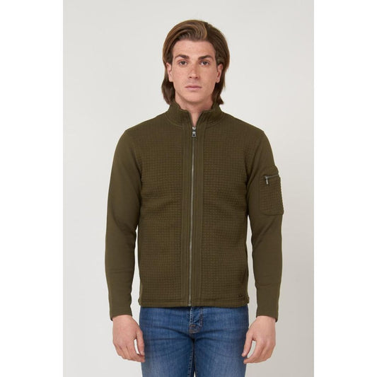 Gas Black Cotton Sweatshirt