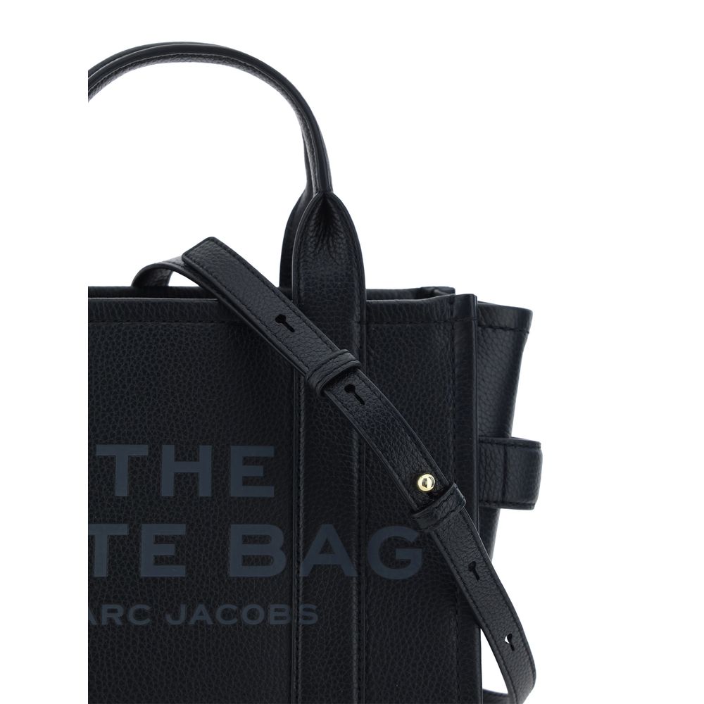 Marc Jacobs Small Tote håndtaske i kalvelæder – sort