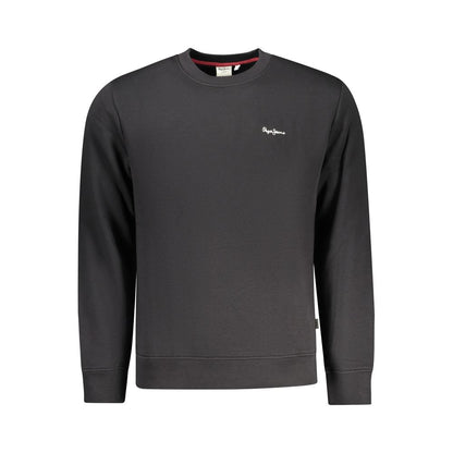 Pepe Jeans Black Polyester Men's Sweatshirt