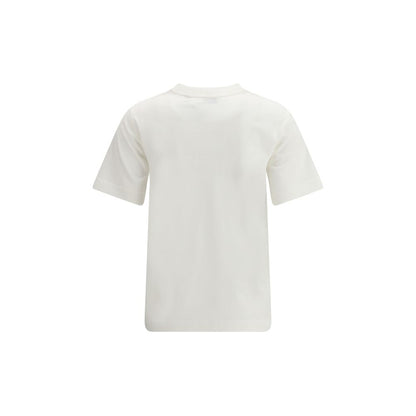 Burberry White Cotton T-Shirt