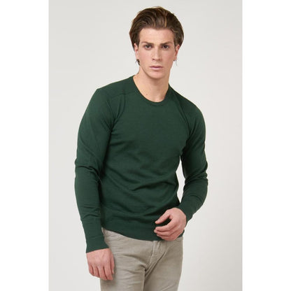 Gas Green Marabou Sweatshirt