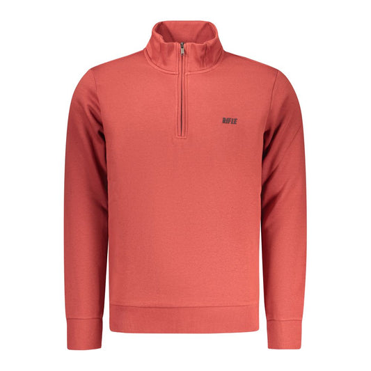 Rifle Red Cotton Men Sweatshirt