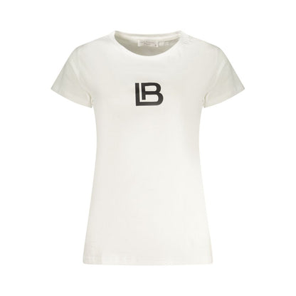 Laura Biagiotti White Cotton T-Shirt