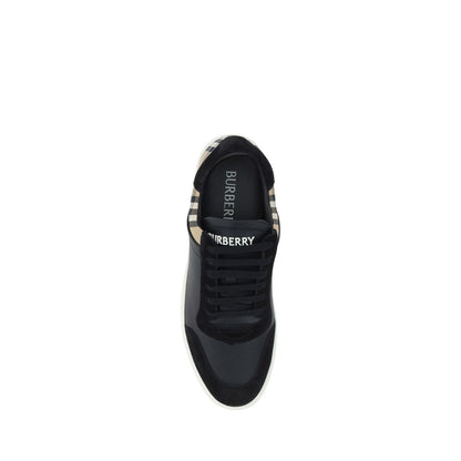 Burberry Multicolor Calf Leather Bos Taurus Low Top Sneakers