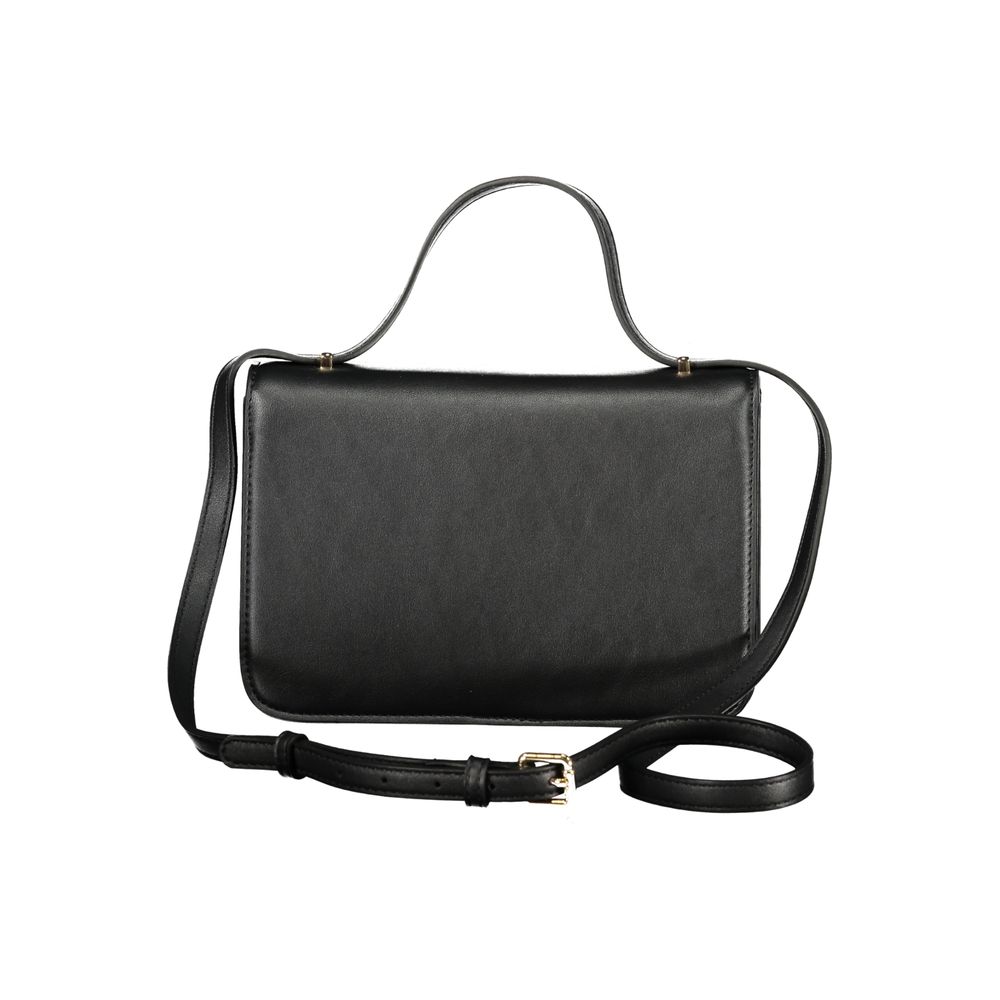 Mario Valentino Nero Poliuretano Female Shoulder Bag