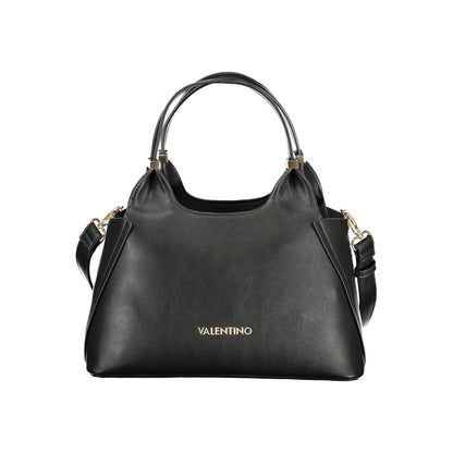 Mario Valentino Black Polyurethane Women Handbag