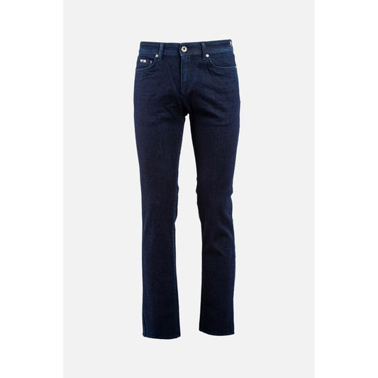 Gas Blue Cotton Jeans Denim